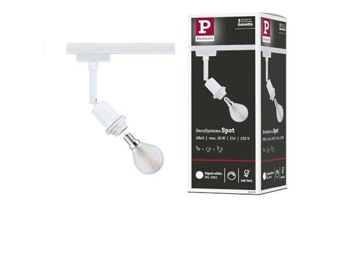 Paulmann URail DecoSystems Spot E14 230V Signalweiß