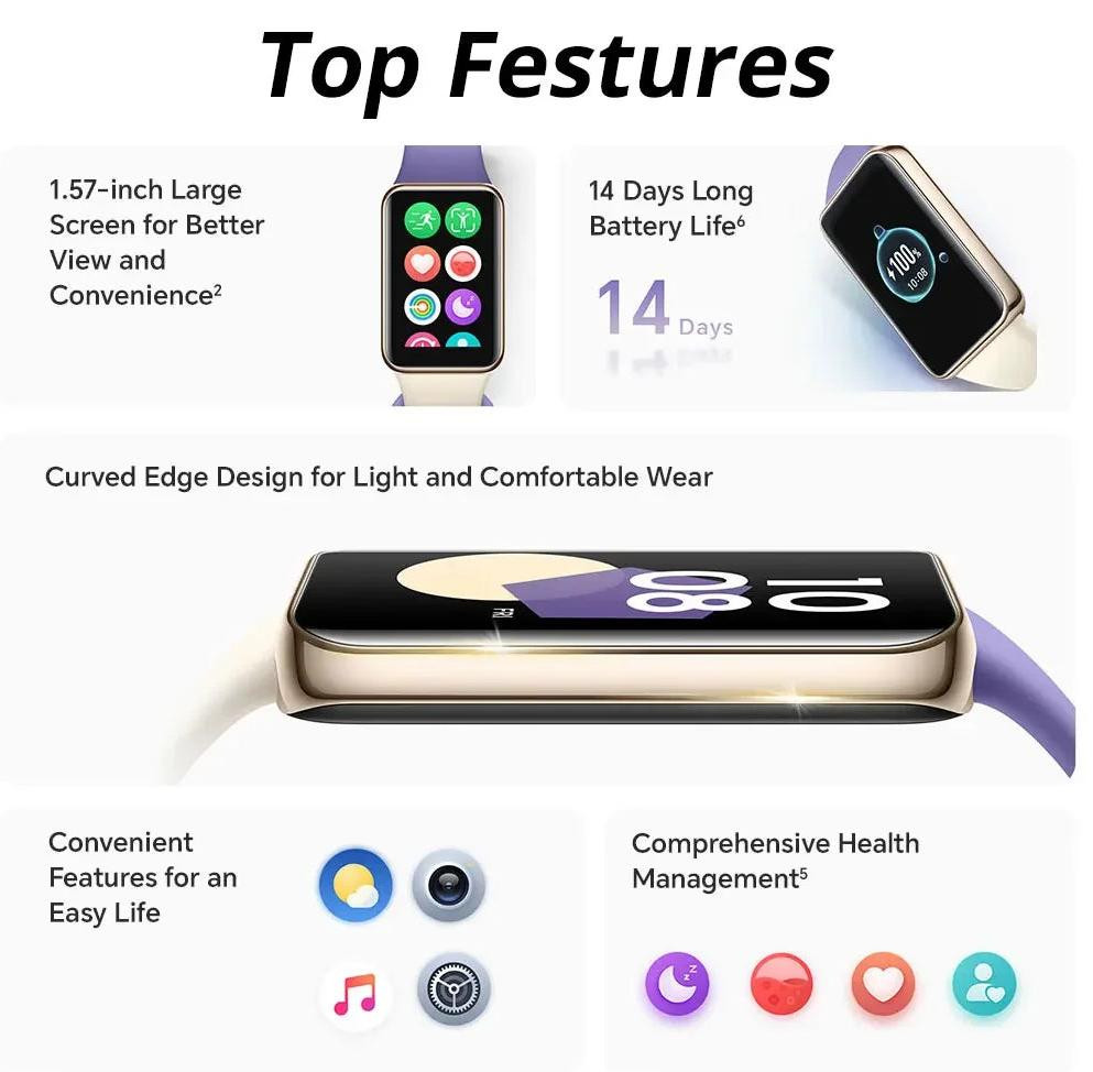 Selius Smartwatch voor dames en heren - Wereldwijde versie