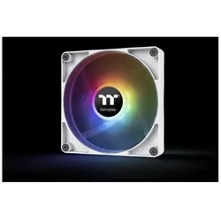 Thermaltake TT CT140 ARGB Sync PC Cooling Fan wh 2er CL-F154-PL14SW-A (140 mm, 2x), PC Lüfter, Weiss