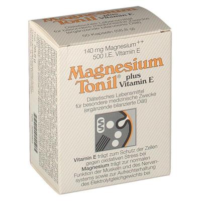 Magnesium Tonil plus Vitamin E Kapseln 50 St