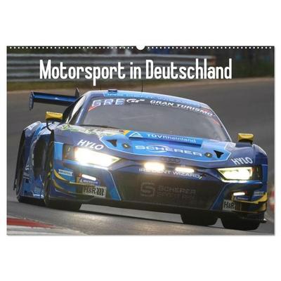 Motorsport in Deutschland (Wandkalender 2027 DIN A2 quer), CALVENDO Monatskalender