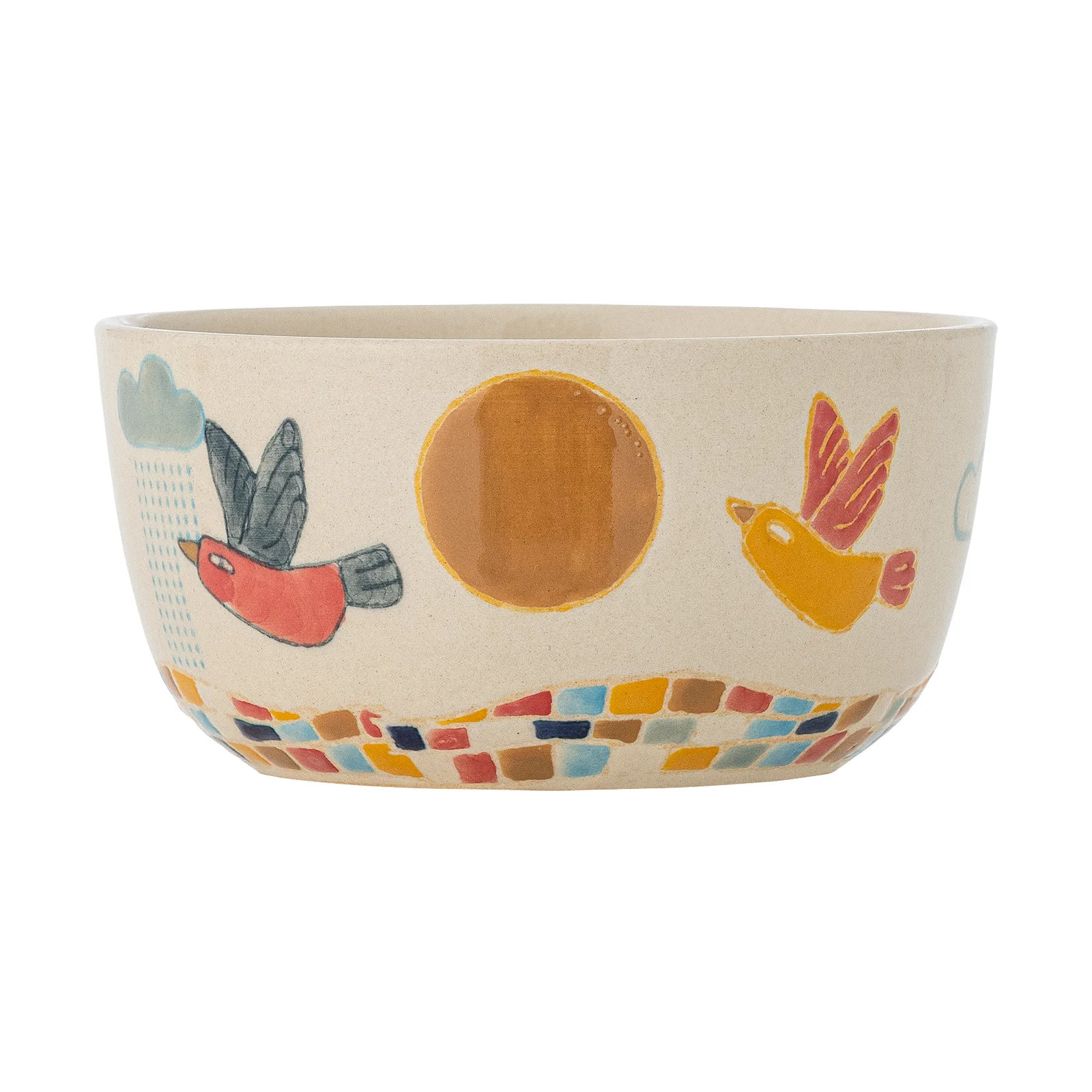 Bloomingville Colorine mini schaaltjes set van 6 stuks beige multicolour orange Ø12 cm