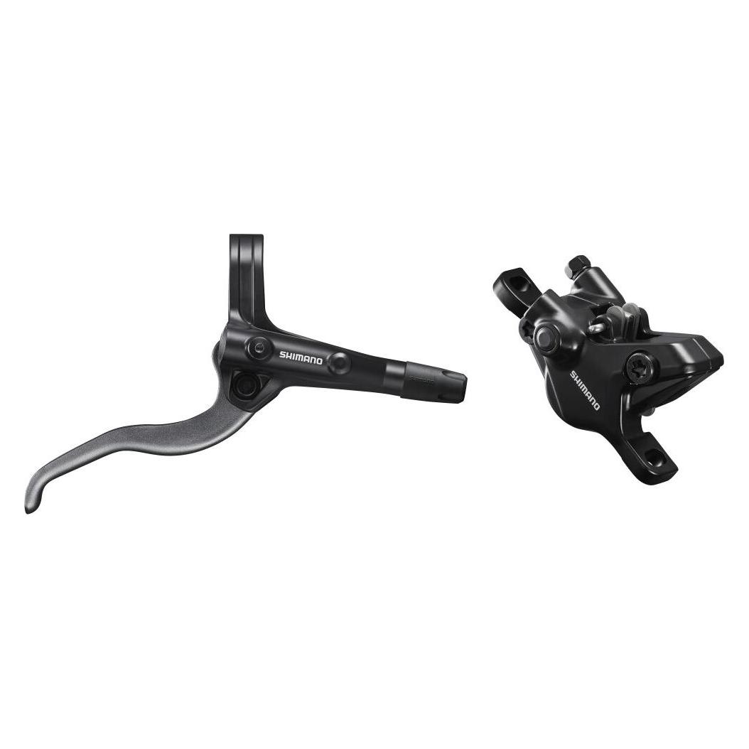 Shimano Scheibenbremsen-Set BR-MT410 mit BL-MT401 hinten silber (Hinterradbremse, Bremsset, 2) (34629443)