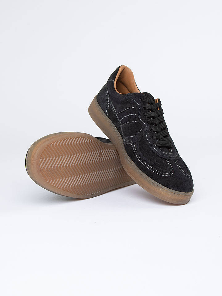 PAUL VESTERBRO Leder-Sneakers in Schwarz - 45