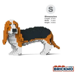 JEKCA Bricks Basset Hound 01-M01 ST19PT59-M01