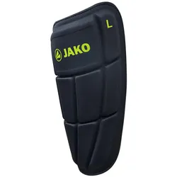 JAKO Prestige Schienbeinschoner Kevlar Solo schwarz/lime L (160-180 cm)