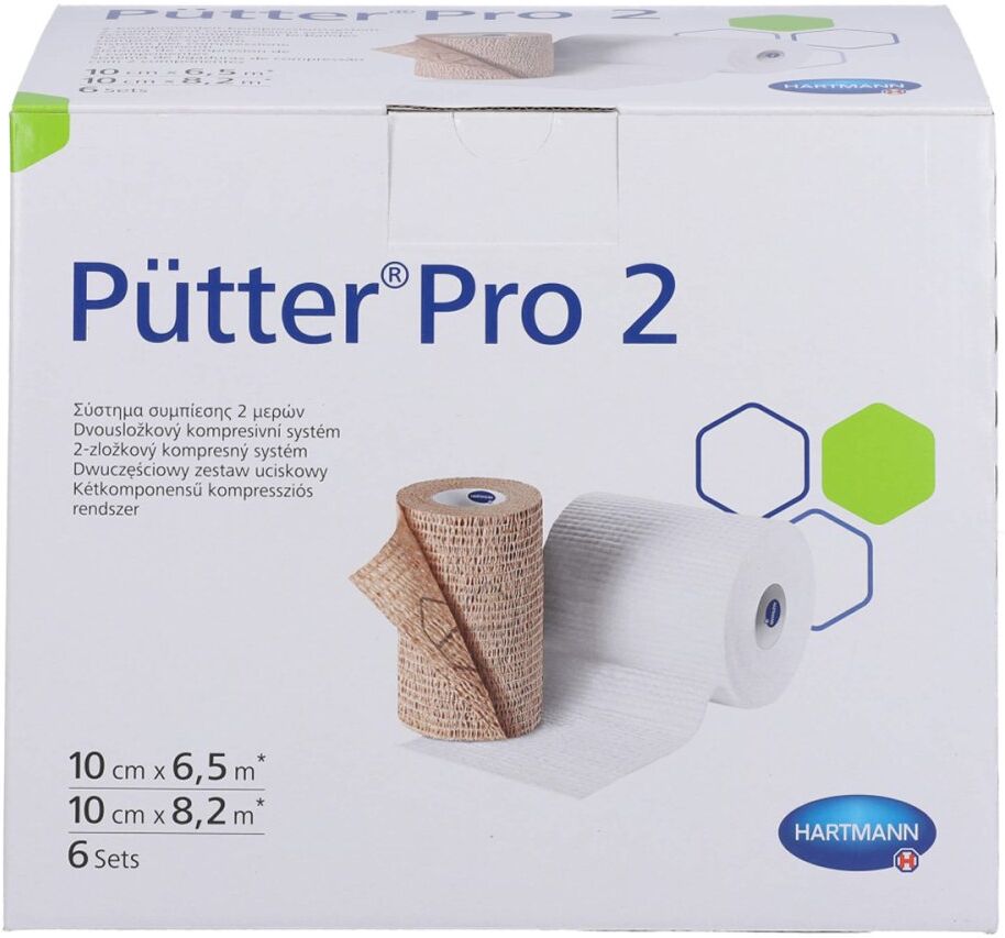 Pütterpro 2 2-komponenten-kompressionssystem 10 Cm 6X2stk