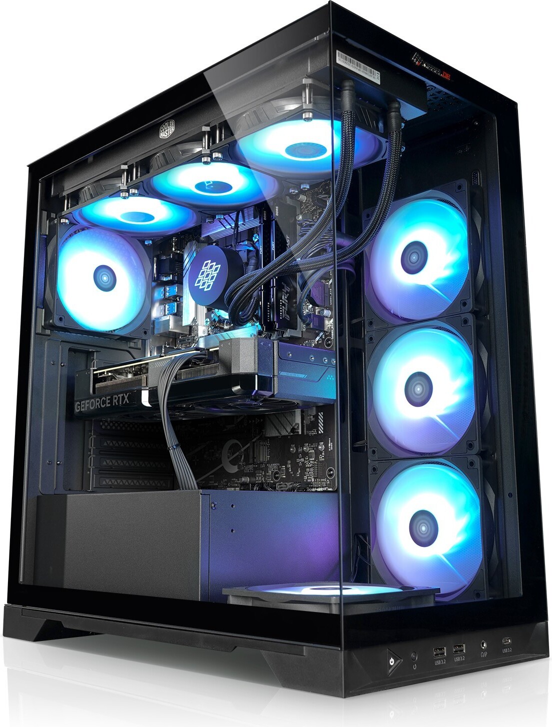 Kiebel Invader VII, 4,7 GHz, AMD Ryzen 9, 7900X, 32 GB, 4 TB, Windows 11 Home