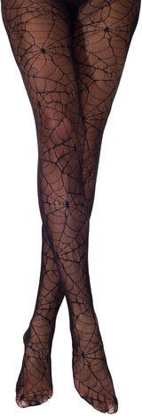 Strumpfhose "Spinnenweben"