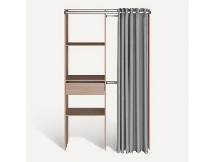 Kit dressing extensible 1T BORGO imitation chêne