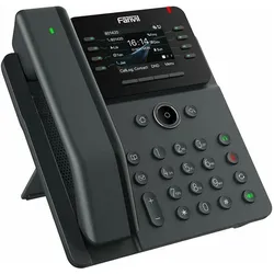 Fanvil Linkvil V62 Pro Medium-Level Dual Gigabit PoE IP Phone, Telefon, Schwarz