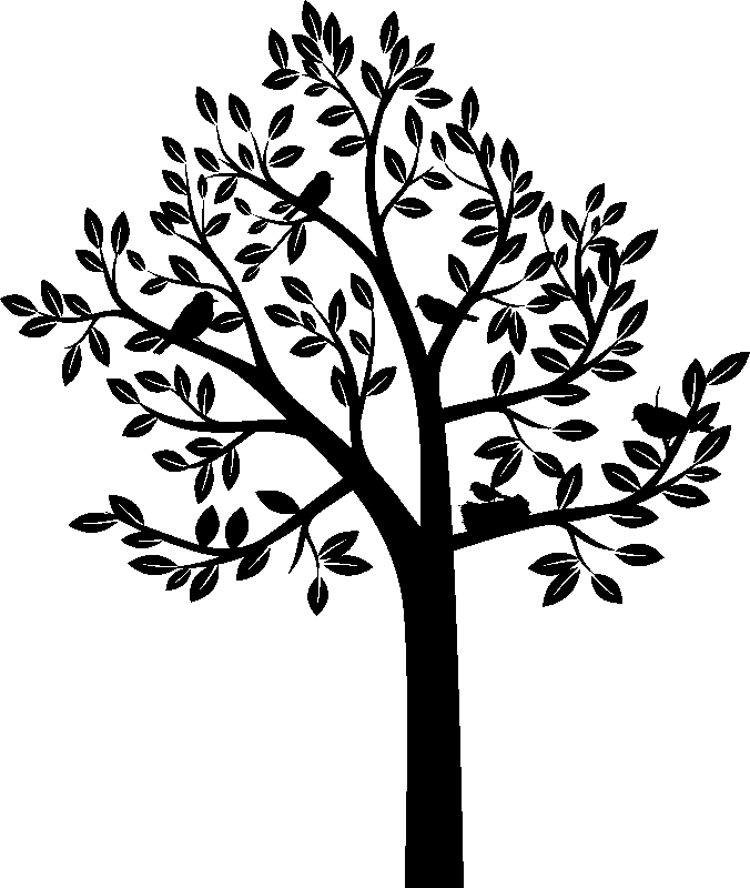 Ambiance-sticker Sticker arbre sous le vent