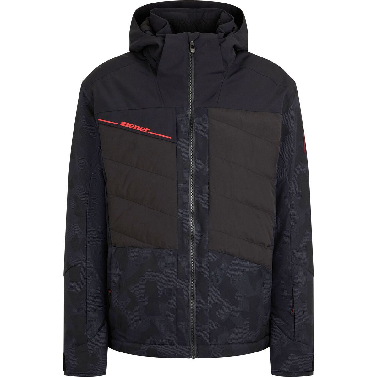 Ziener Tidal-z Jacket man gray ink camo (247) 50 131002-247-50