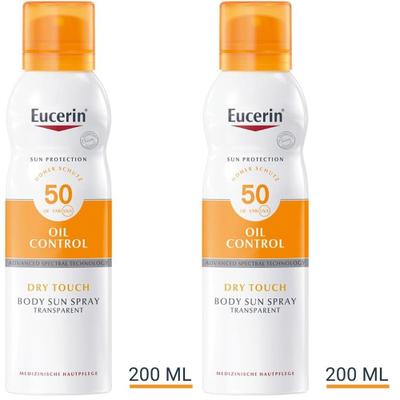 Eucerin Sun Oil Control Body Transp.Aerosol LSF 50 2x 2x200 ml Spray