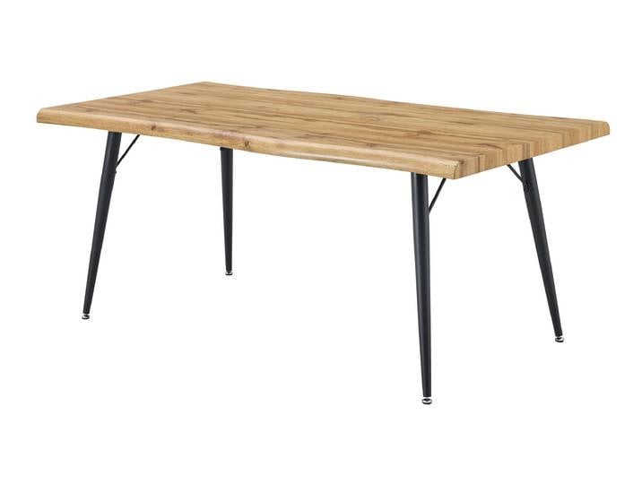 Esstisch Baumkantentisch Optik 180 x 90 cm Wildeiche - TAILIN