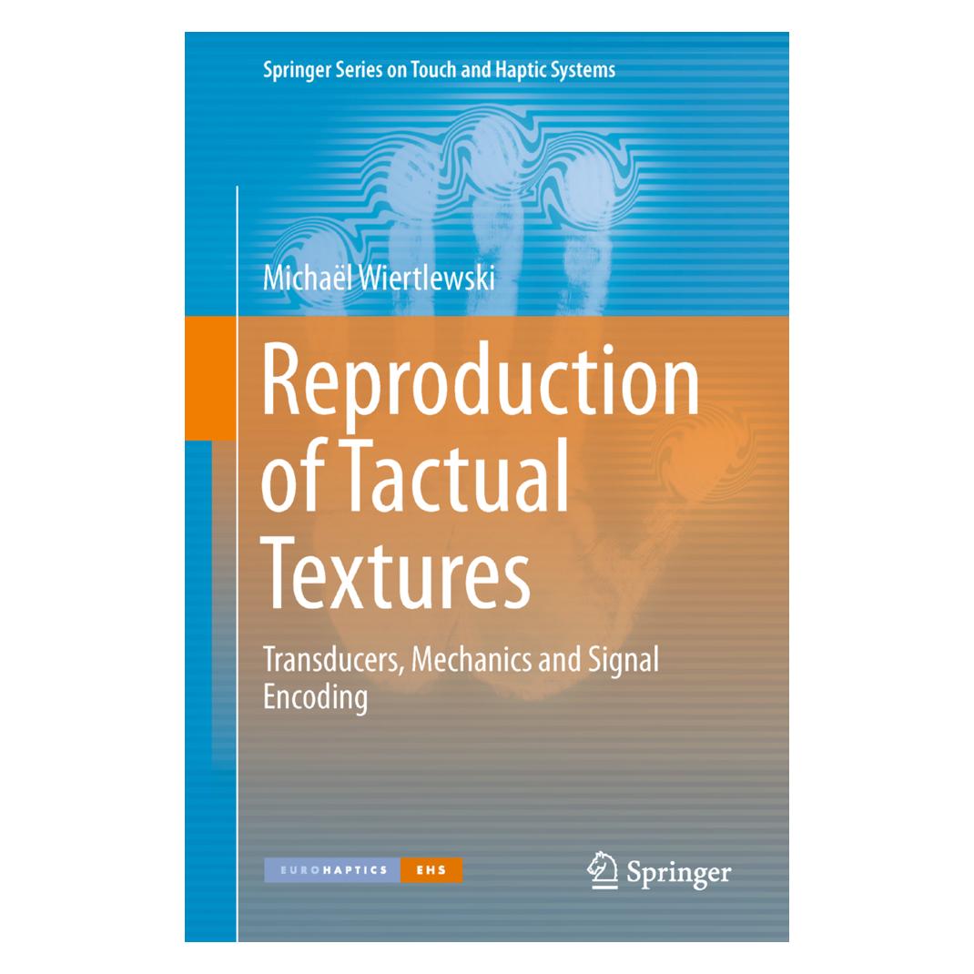 Springer Reproduction of Tactual Textures (Englisch, Softcover, Michaël Wiertlewski) (55595559)