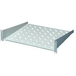 Rittal 19" x 2U x 400 D cantilever shelf - Grey, Serverschrank Zubehör, Grau