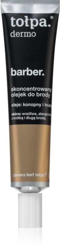 Tołpa Dermo Men Barber Nourishing Oil for face and beard 40 ml