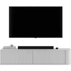 TV-LOWBOARD Aurora Weiß matt 140 cm