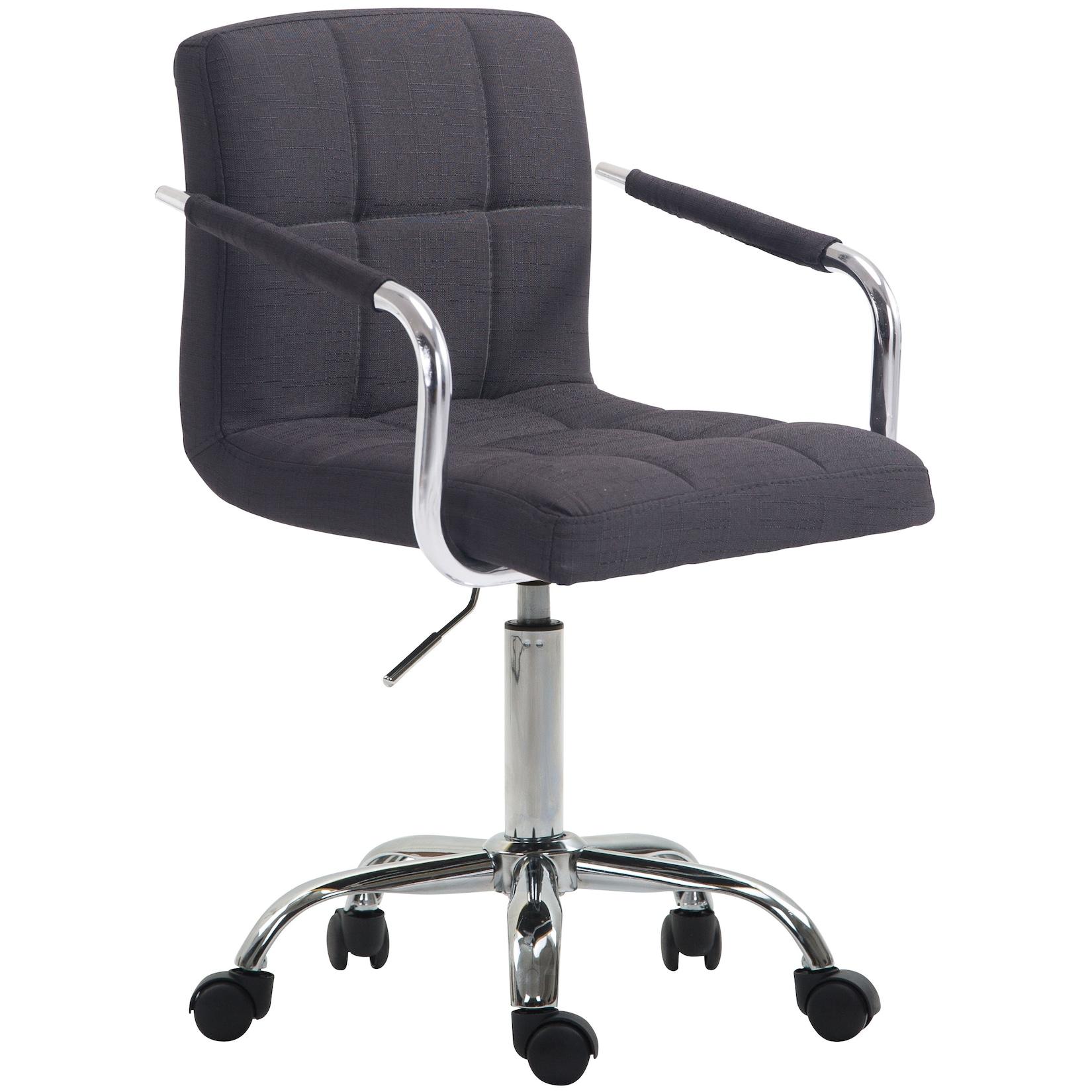 CLP Bürostuhl Lucy V2 Stoff - Farbe: schwarz