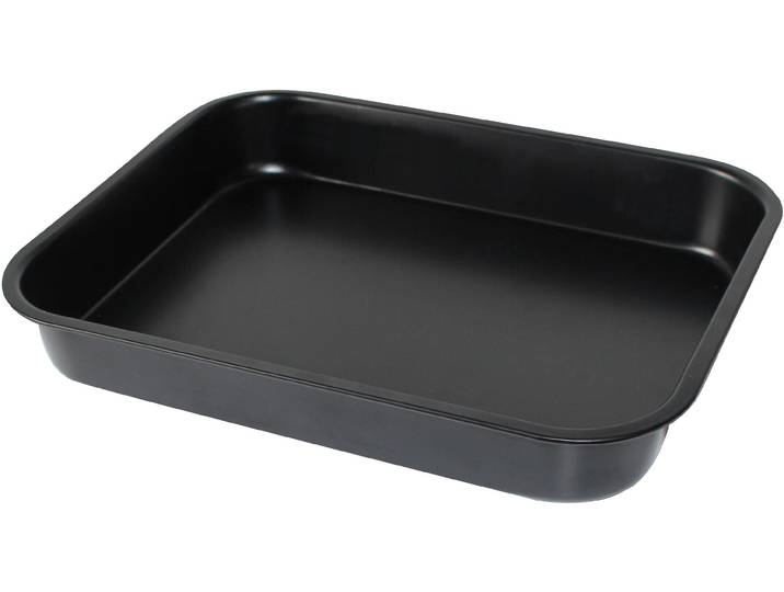 Auflaufform ELO BASIC Carbon , schwarz, B:29cm L:37cm, Stahlblech, Auflaufformen, Auflaufform, 4,2 Liter