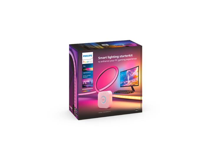 Philips Hue Play Gradient PC Lightstrip 24-27 3-Pack + Hue Bridge