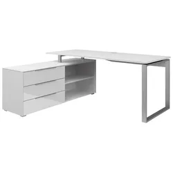 Voleo Eckschreibtisch NEVADA - B/H/T ca. 184.00x77.00x159.00