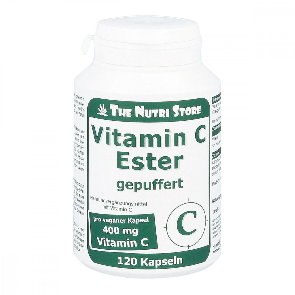 Hirundo Products Vitamin C Ester 400 mg gepuffert vegetarische Kapseln 09719508