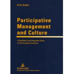 Participative Management and Culture, Fachbücher von Erna Szabo