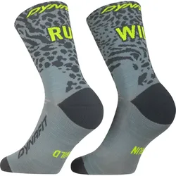 Dynafit Run Wild Crew Laufsocken Smoke Blue Gr. 39-42