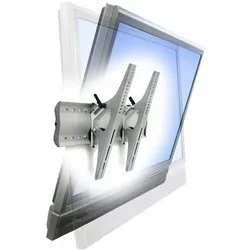 Ergotron Tilting Wallmount (Wand, 29 kg), Monitor Halterung, Silber