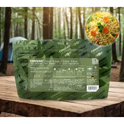 Convar Feldküche Cous-Cous mit Gemüse