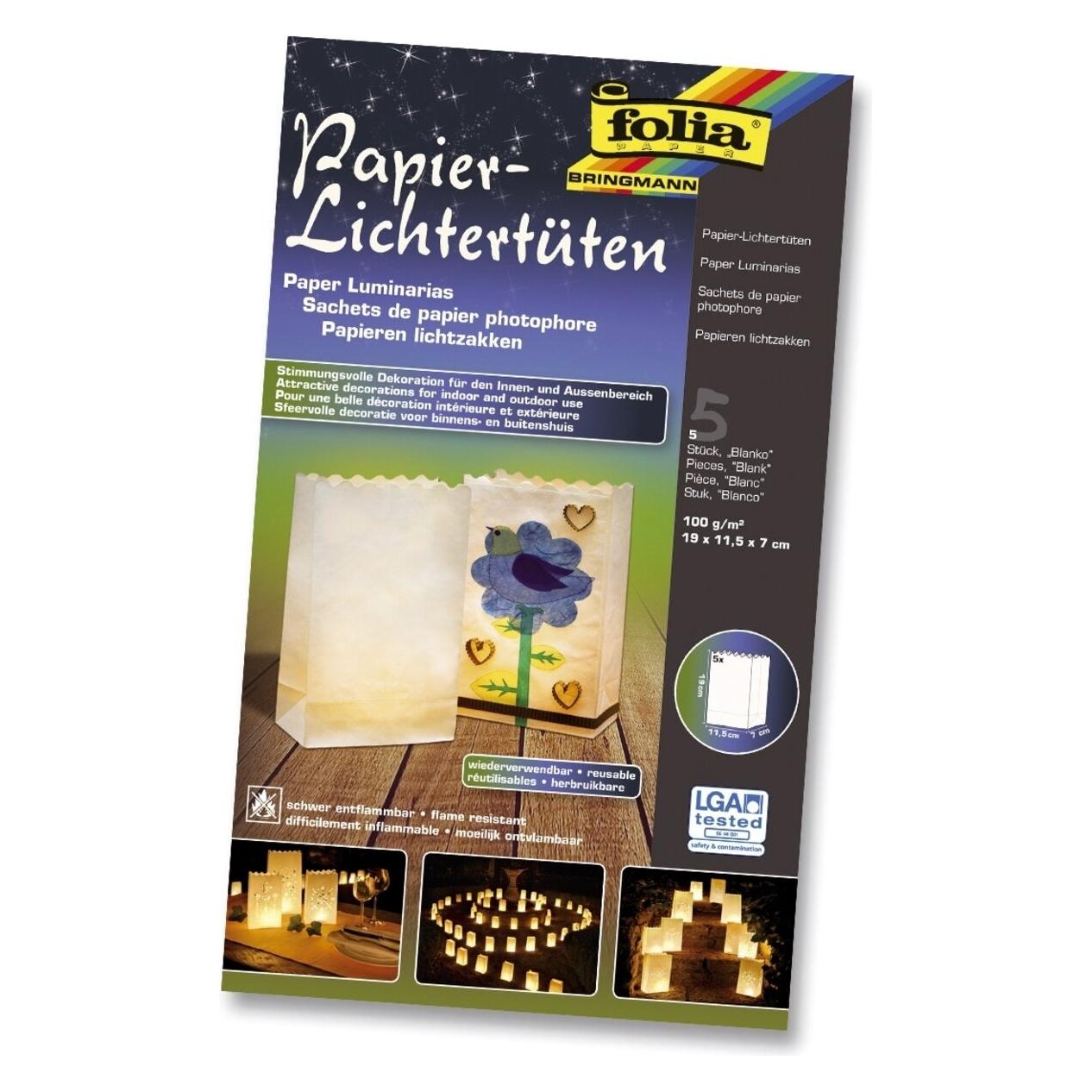 Magni Papierlichttüten (110 g/m², 5x) (11900)