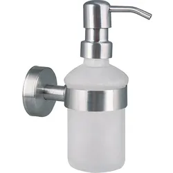 Seifenspender Axial mit Wandhalter Edelstahl matt