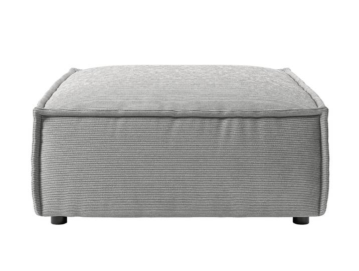 Candy Upper East Feincord Hocker 95x95 cm