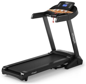 Costway 3.75HP Electric Folding Treadmill with Auto Incline 12 Program APP Control