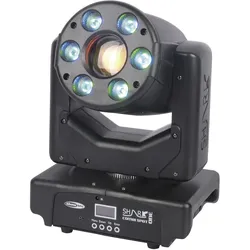 Showtec Shark Combi Spot One (8 W, LED), Scheinwerfer, Schwarz