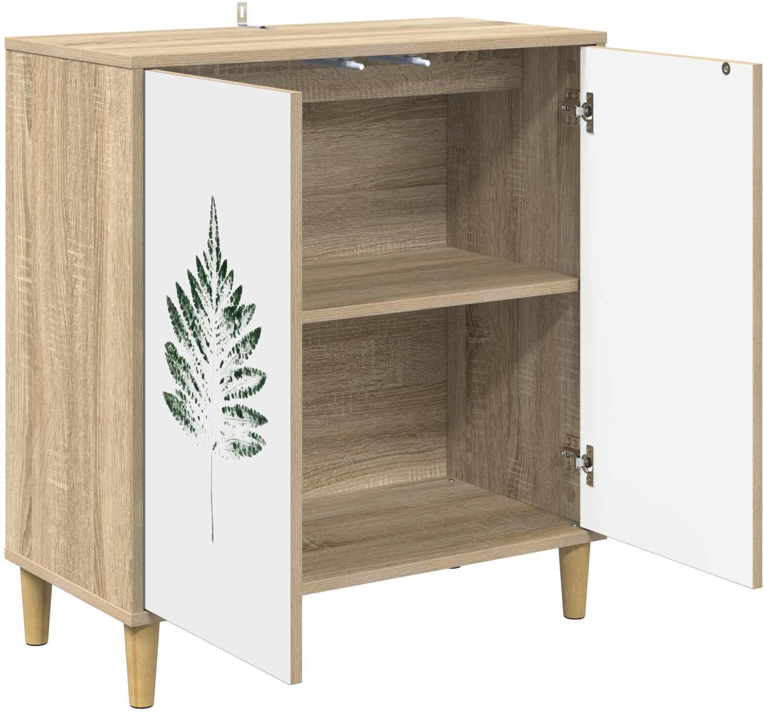 vidaXL Buffet HANAU Sonoma 69 x 33 x 75 cm Bois d'ingénierie