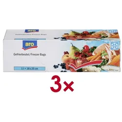 aro Gefrierbeutel 1 l 3x 100 Stück