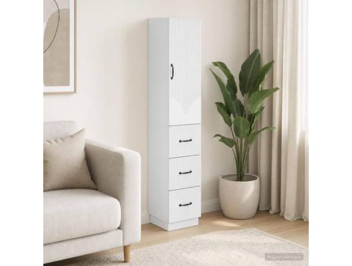 GPWERSDF Schrankset 2 STK. 33 x 34,5 x 87 cm Holzwerkstoff mit Schiebetüren Schrank mit Schiebetüren, Regale und Schubladen, vielseitig einsetzbar, robustes Holzwerkstoffmaterial