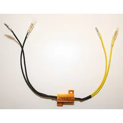 HIGHSIDER smart Leistungswiderstand 25 W - 8,2 Ohm, Mit Kabel (Paar)