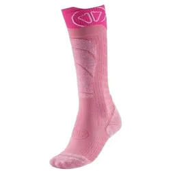 Sidas, Jungen, Sportsocken, Ski Merino Junior (24 - 26), Violett, Pink, Mehrfarbig