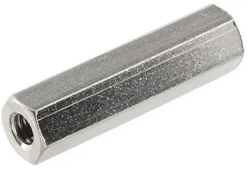 Econ connect D3X20I5MH Abstandsbolzen M3 M3 Messing (vernickelt)