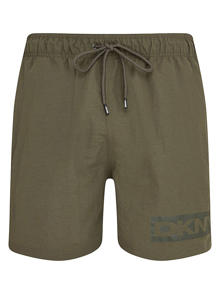 DKNY Badeshorts in Khaki - XL