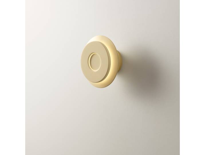 Applique murale Lille 18, vanille, aluminium, Ø 18 cm - Pholc - Couloir - Design - Rond