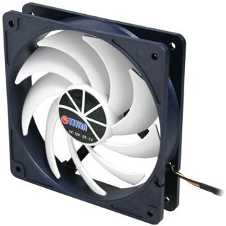Titan TFD-9225H12ZP/KU(RB) 92x92x25mm 900-2600 U/min 10-25 dB(A) schwarz/weiß