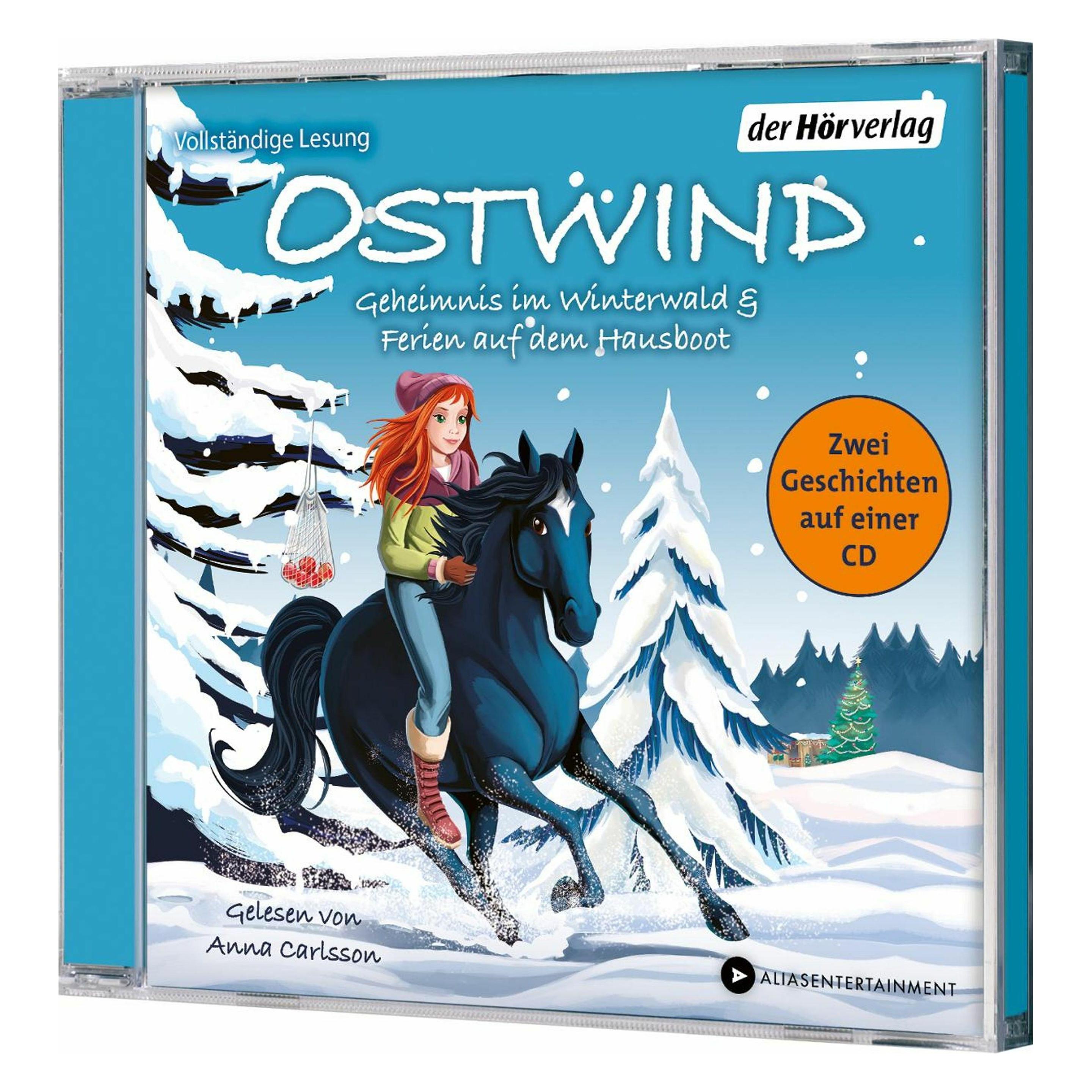 DHV Ostwind. Geheimnis im Winterwald & Ferien auf dem Hausboot (Anna Carlsson, THiLO, Wolf-Dietrich Fruck, Deutsch) (49726329)