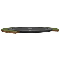 BERG Trampolin Champion Sports FlatGround 430 Grey mit AirFlow Pro