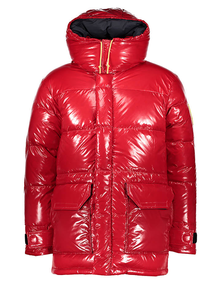The North Face Daunenjacke in Rot - M