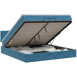 vidaXL, Bett, Ottoman Bett (200 x 200 cm)
